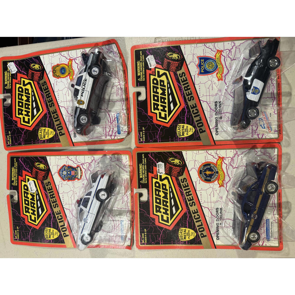 Road Champs Police Lot - Park Police, Annapolis, Sacramento, Topeka - SEALED
